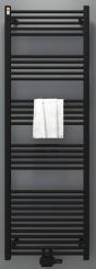 Mert Badheizkörper Comfort mit Mittelanschluss tiefschwarz matt 1800x600 mm (Höhe x Breite)