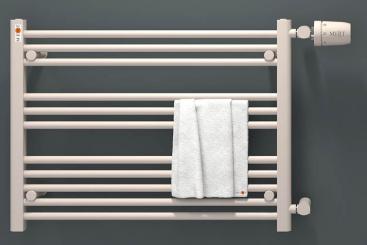 Mert Austauschheizkörper ASR Anschluss Seite Nabenabstand 500 mm 600x800 mm (Höhe x Breite), verkehrsweiß RAL 9016