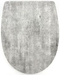 Thermoplast WC-Sitz Beton Absenkautomatik + Schnellverschluss 