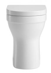 sanicomfort Keramik Tiefspül Stand-WC Set Cozy ohne Spülrand weiß 