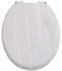 sanicomfort MDF WC-Sitz Holz weiß foliert mit Absenkautomatik 