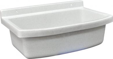Syntec Mehrzweckbecken weiß marmoriert 450/550/650 mm breit 