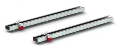 MEPA Wannenleisten 190030 für Bade- und Duschwannen 550 mm lang 