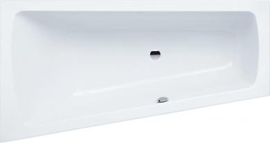 Acryl Trapez-Badewanne 1700x900/600x480 mm links/rechts weiß 