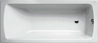 Acryl Körperform Rechteck Badewanne 1700x750x480 mm weiß 