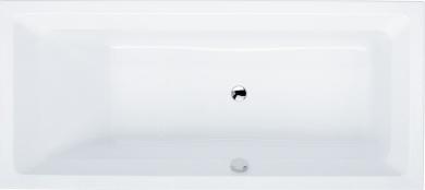 Acryl Körperform Rechteck Badewanne 1800x800x450 mm links/rechts 