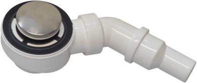 Duschwannen-Ablauf 45° flach 52 mm 