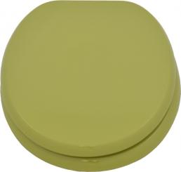 MDF Holzkern Toilettendeckel Mississippi moosgrün 