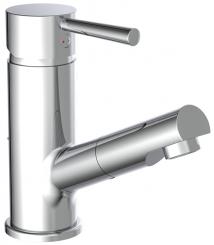 Hochdruck Waschtischarmatur mit Kopfbrause herausziehbar 