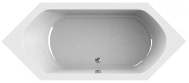 Schröder Acryl 6-Eck Badewanne Komplettset Kusi 