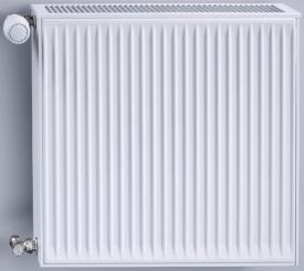 sanicomfort Austauschheizkörper Typ 22 Nabenabstand Seite 500 mm 550x400 mm (Höhe x Breite), verkehrsweiß RAL 9016