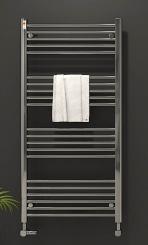 Mert Austauschheizkörper S Anschluss unten links/rechts chrom 1200x600 mm (Höhe x Breite)