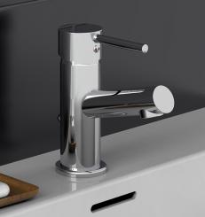 Einhandmischer Waschtischarmatur chromoptik 