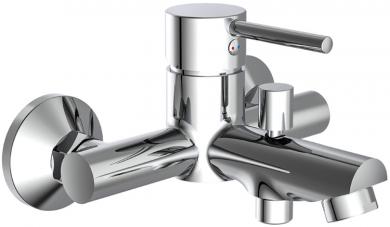 Einhebel Aufputz Wannenarmatur chromoptik 