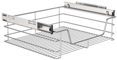 Teleskopschublade für 50er Unterschrank 410x450x150 mm 