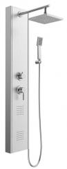 Edelstahl Duschpaneel mit Einhebelmischer 