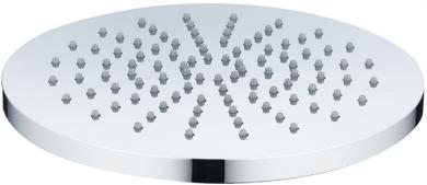 Kunststoff Kopfbrause rund 250 mm chromoptik 