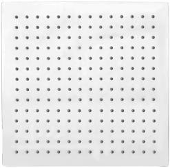 Edelstahl Kopfbrause 3 mm superflach eckig 30x30 cm 