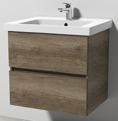 Sanipa Waschbecken Set Solo One Harmonia 65 cm PS030 Eiche Nebraska 