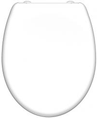 Duroplast WC-Sitz weiß mit Absenkautomatik + Schnellverschluss 