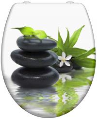 Duroplast WC-Sitz Jasmin mit Absenkautomatik + Schnellverschluss 