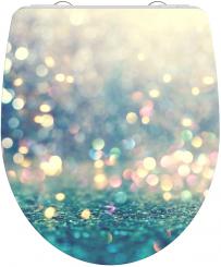 Duroplast WC-Sitz Hochglanz Lights Absenkautomatik+Schnellverschluss 