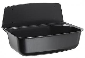 Kunststoff Universal-Ausgussbecken schwarz 526x367 mm 