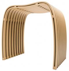 Schulte Bambus Badezimmerhocker belastbar bis 130 kg 