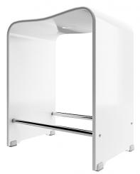 Schulte Duschsitz Acryl weiß belastbar bis 130 kg 