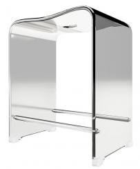 Schulte Duschsitz Acryl transparent belastbar bis 130 kg 