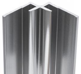 Schulte DecoDesign Eckverbinder in Ecke Länge 2100 mm Profilfarbe chromoptik