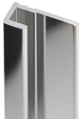 Schulte DecoDesign Endprofil Länge 2550 mm Profilfarbe chromoptik