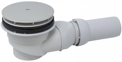 Ablauf waagerecht für Duschbecken extra flach und plan 90 mm 