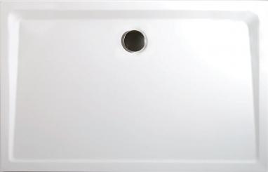 Schulte Acryl Rechteck Duschtasse extra flach alpinweiß 800x900 mm