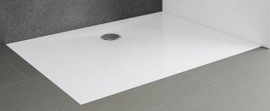 Schulte plan Mineralguss Rechteck Duschbecken bodenbündig 