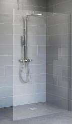 Schulte Alexa Style 2.0 Walk-In 5 mm Glas mit Deckenstrebe 