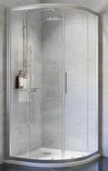 Schulte Kristall/Trend Viertelkreis Dusche 4-teilig Radius 500 