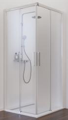 Schulte Kristall/Trend Eckeinstieg barrierefrei ohne unteres Profil 