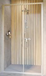 Schulte Trend 2.0 Gleittür für Nische 6 mm Echtglas Klar 