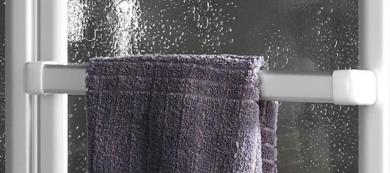 Handtuchhalter für Schulte Badewannenaufsatz 2x3teilig D1700 alunatur