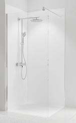 Schulte DecoDesign Duschrückwand Farbe Set Ecke 2 x 2100x900 mm weiß