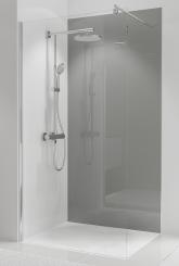 Schulte DecoDesign Duschrückwand Hochglanz 2100x1000 mm Reflex-grau