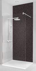 Schulte DecoDesign Duschrückwand Softtouch 2550x1000 mm Terrazzo-Anthrazit