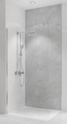 Schulte DecoDesign Duschrückwand Softtouch 2550x1000 mm Stein Beton-grau