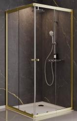 Schulte Sunny D19442 Eckeinstieg 1800x750-900 mm gold matt 