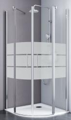 Schulte Alexa Style 2.0 Runddusche Dekorglas Depoli mit Glassiegel 