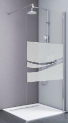 Schulte Alexa Style 2.0 Walk-In 1900x1000 mm Dekor Liane mit Glassiegel 