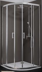 Schulte Sunny Runddusche 1900x900x900 mm Radius 550 Klarglas 
