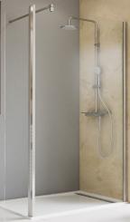 Schulte Toura Duschwand Walk-In Dusche mit beweglichem Element 