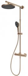 Schulte DuschMaster Rain D964028 mit Thermostat kupferfarben matt 